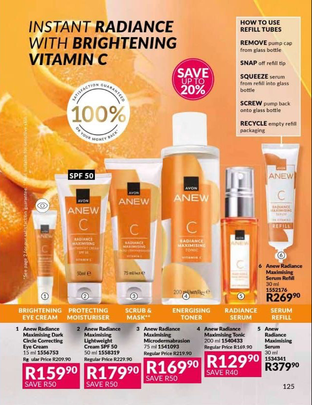 Anew VitaminC Collection